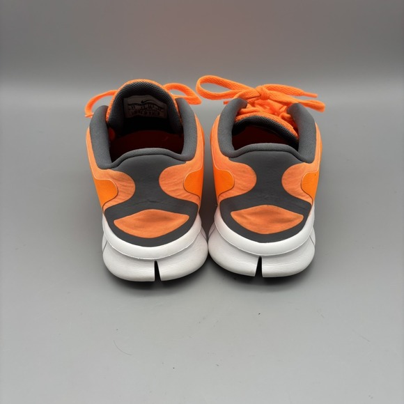 Nike Boys Size 6.0Y ‎ Free 5.0  Orange Running Shoes Sneakers 580558-800 - Picture 7 of 8